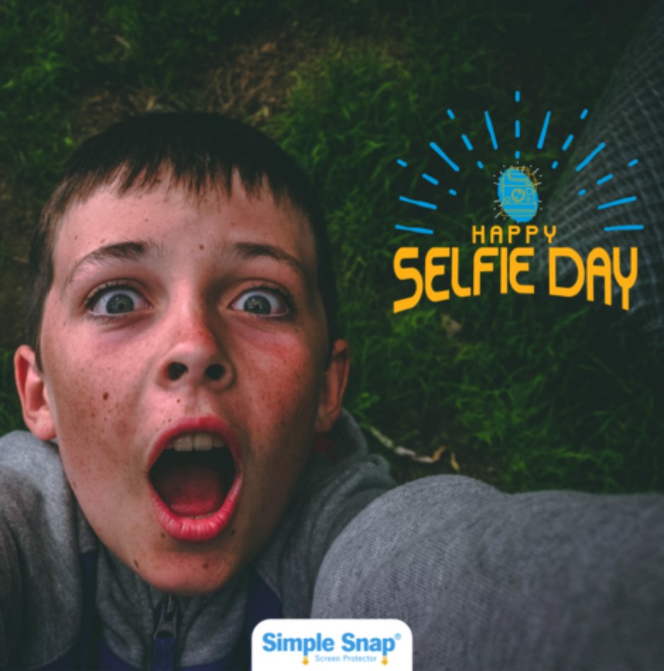 simplesnapit's tweet image. Happy #NationalSelfieDay! Keep your phone screen protected while you selfie with #SimpleSnap! Available for Apple, Samsung, and Nintendo on simplesnap.com!