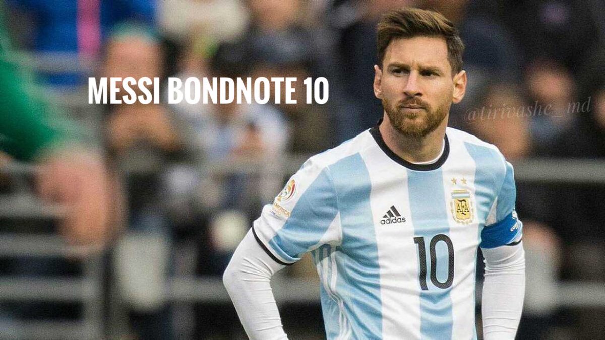 tiriknowsbest's tweet image. Someone said Messi is like the #bondnote , anongoshanda muBarcelona 😂😂😂 #ARGCRO