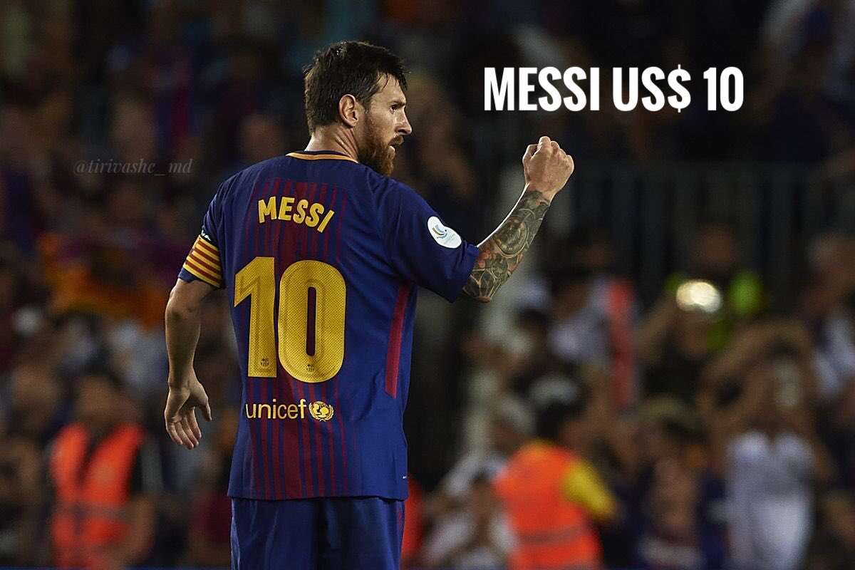 tiriknowsbest's tweet image. Someone said Messi is like the #bondnote , anongoshanda muBarcelona 😂😂😂 #ARGCRO