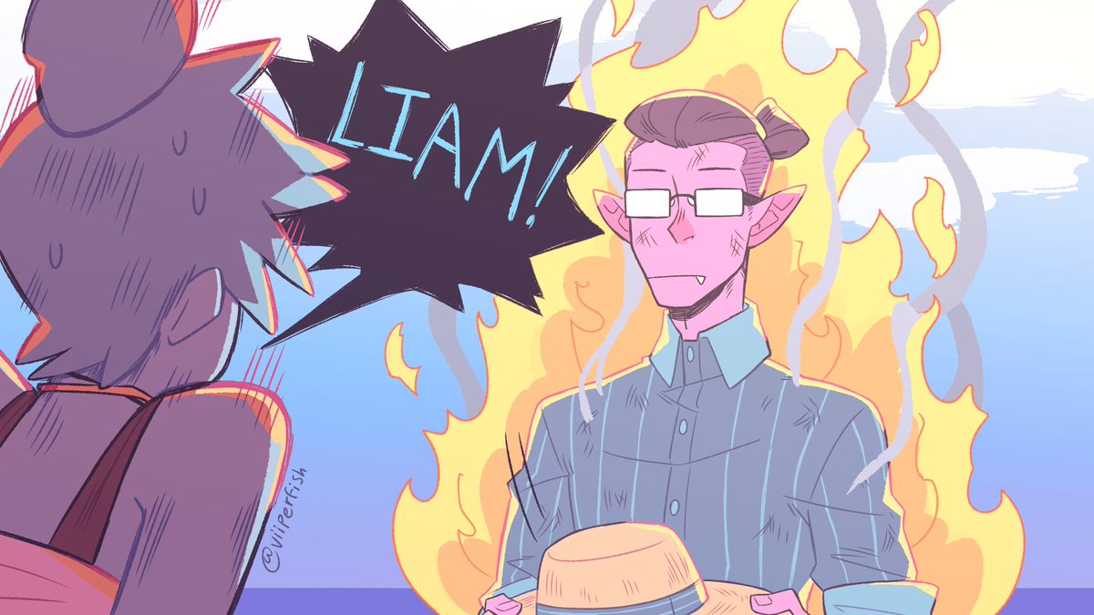 Viiperfish's tweet photo. Rip Liam lmao 🔥
Check out the @monsterprom summer update! 😎 https://t.co/ZdO1LU6ZJw