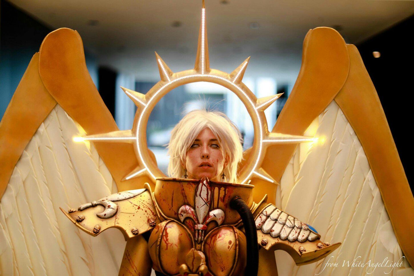 OnTableTop on X: Check out this amazing cosplay of Saint Celestine by  Russian crafty person Polina Vishnevskaya - a superb take on the #40K  warrior woman. Bring on 2019 and the Sisters