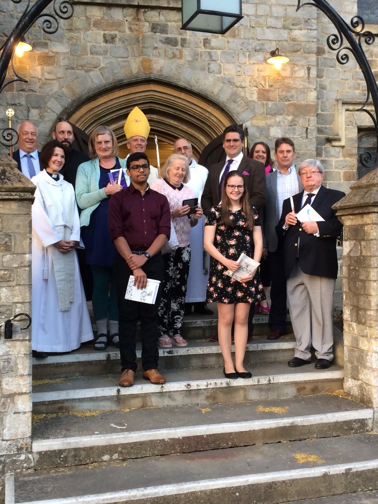 Wonderful Confirmation service at St Peter’s Frimley. Thanks to all who made it a great success <a href="/BishopGuildford/">Andrew Watson</a>