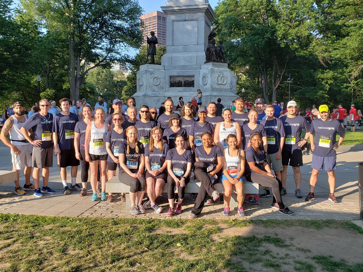 JaredDeSousaNG's tweet photo. Thanks to our @nationalgridus runners for coming out the #JPMCC in Boston! https://t.co/D09tHqDnOP