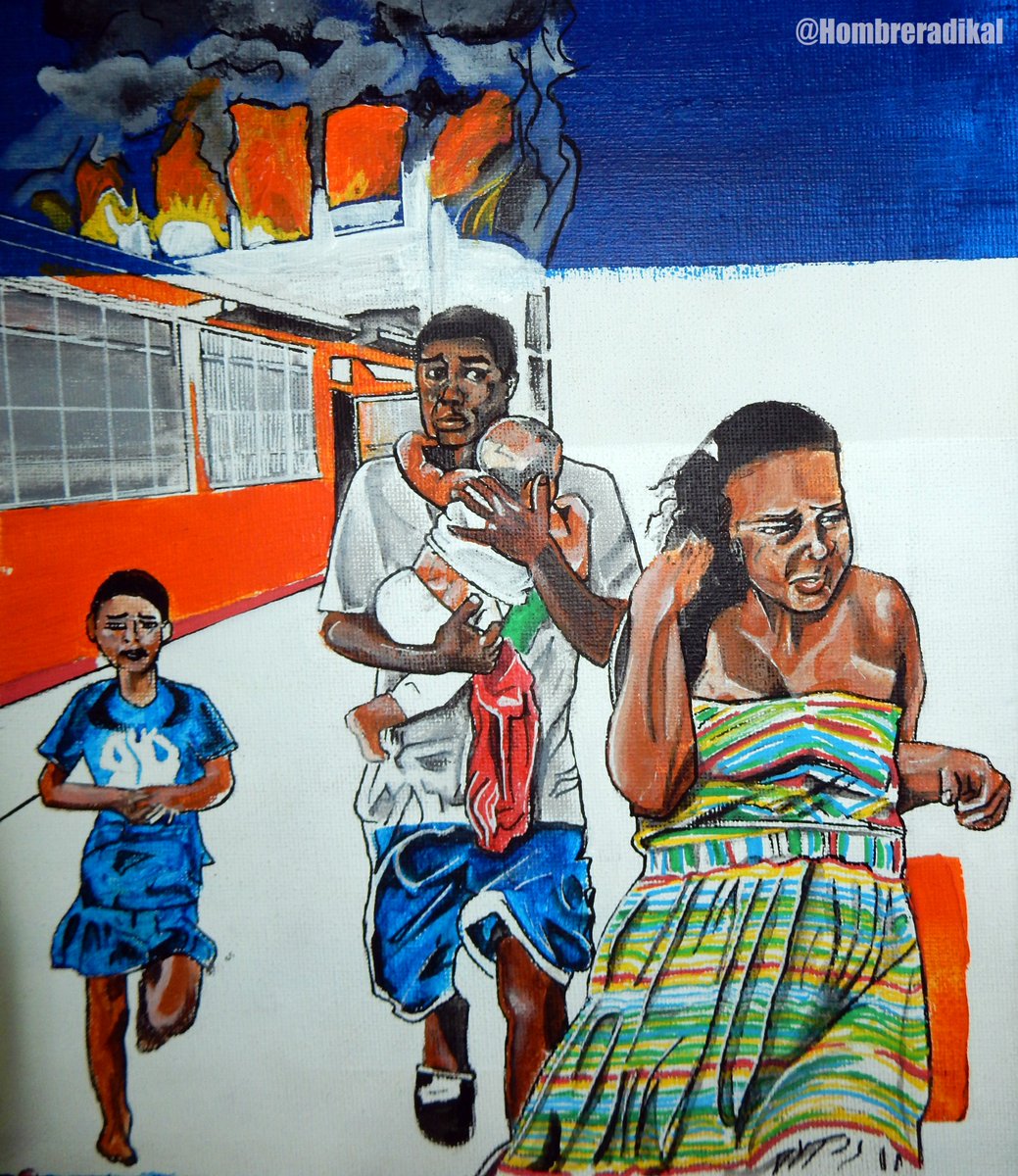 hombreradikal's tweet photo. Con el mismo impetu, empeño, responsabilidad e inspiracion con el cual pinté las obras libertarias para Venezuela insisto en apoyar la lucha del pueblo de Nicaragua. Plasmandola en arte, busco dignificar y llamarle la atencion al mundo. #Masaya #GritoPorNicaragua #SOSNicaragua RT https://t.co/qaoXXSEt4F