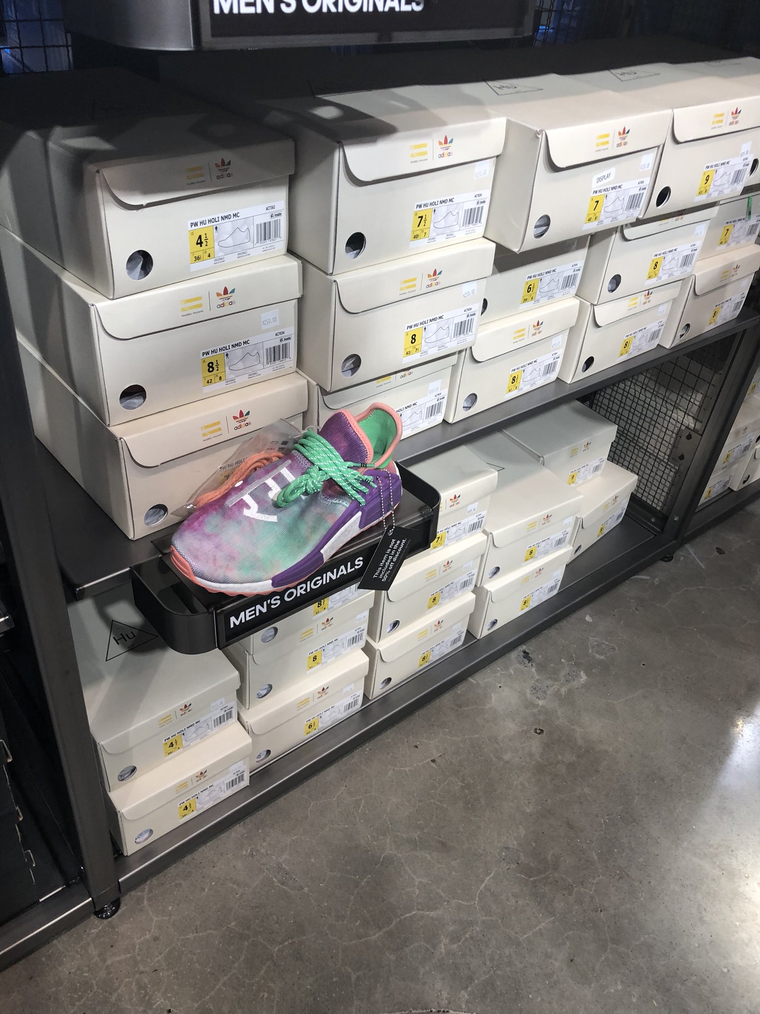 human race adidas store