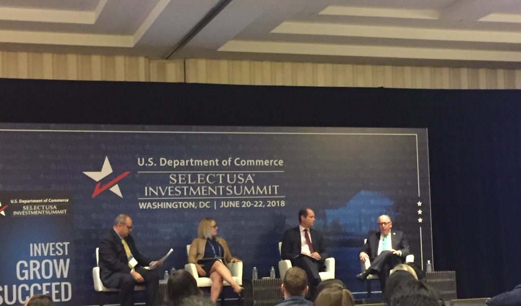 Enjoying hearing Secretary Pierson discuss Louisiana’s workforce development programs <a href="/SelectUSA/">SelectUSA</a> <a href="/LEDLouisiana/">Louisiana Economic Development</a>