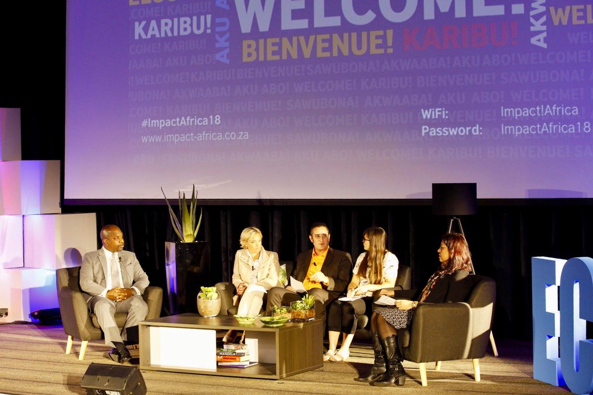 One of our speakers today, Kenyan entrepreneur, Sam Agutu, said "Social  entrepreneurship needs to get louder and more visible". We agree, and Impact Africa 18 is going to close with a bang tomorrow, Friday!
 #ImpactAfrica
 impact-africa.co.za