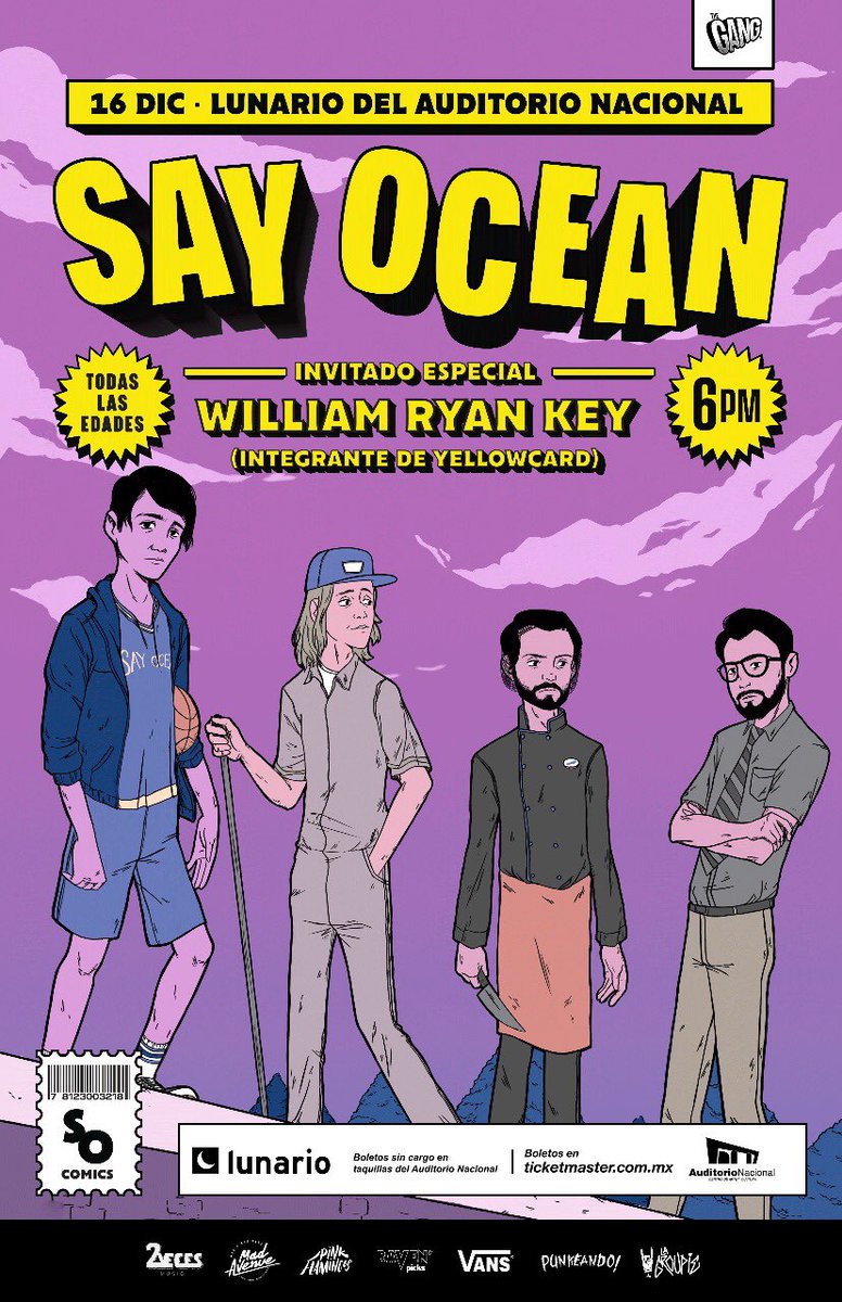 sayoceanband's tweet photo. De esto están hechos los sueños feat. @williamryankey 🔥

#SayOceanAlLunario #WRKenMexico https://t.co/5cXxaQMWGt