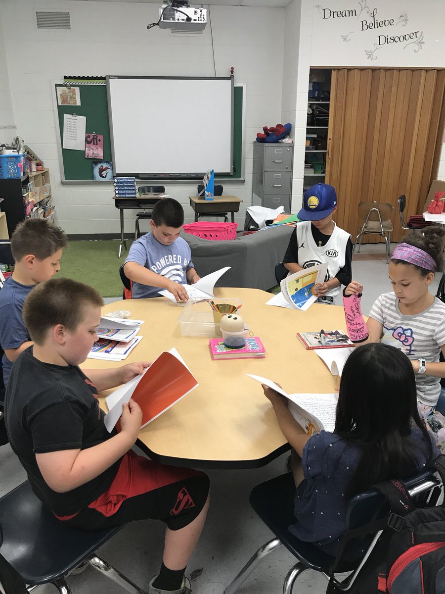 GHSCoaches's tweet photo. Students throughout GHS were excited to see their writing ideas and illustrations as actual published books that arrived today! @GreenHills411 https://t.co/NokFdAbx4G