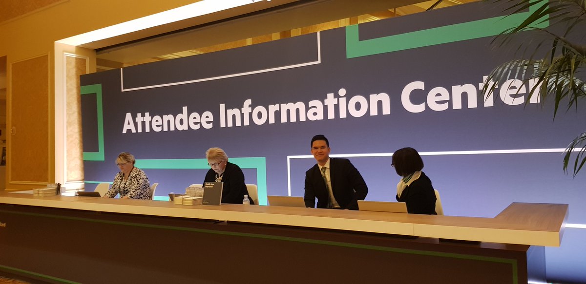 JBGPACKER's tweet image. Great day at HPE Discover #HPEDiscover2018