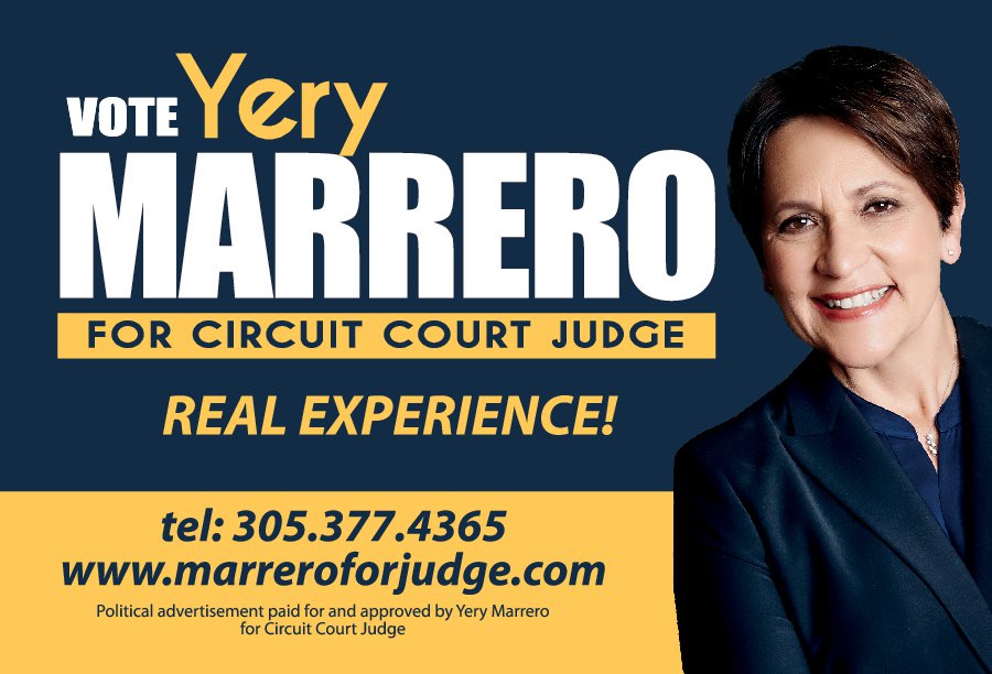 judgemarrero's tweet photo. FACT: Yery has extensive trial experience. FACT: Yery has been practicing law in Florida for 29 years. FACT: Yery was an Ass't Public
Defender for 10 years. FACT: Yery was a Traffic Court Magistrate for several years. #Vote2018 #MiamiDade #VeryCapable #VeryQualified #YesYery https://t.co/8qxlwZInLM