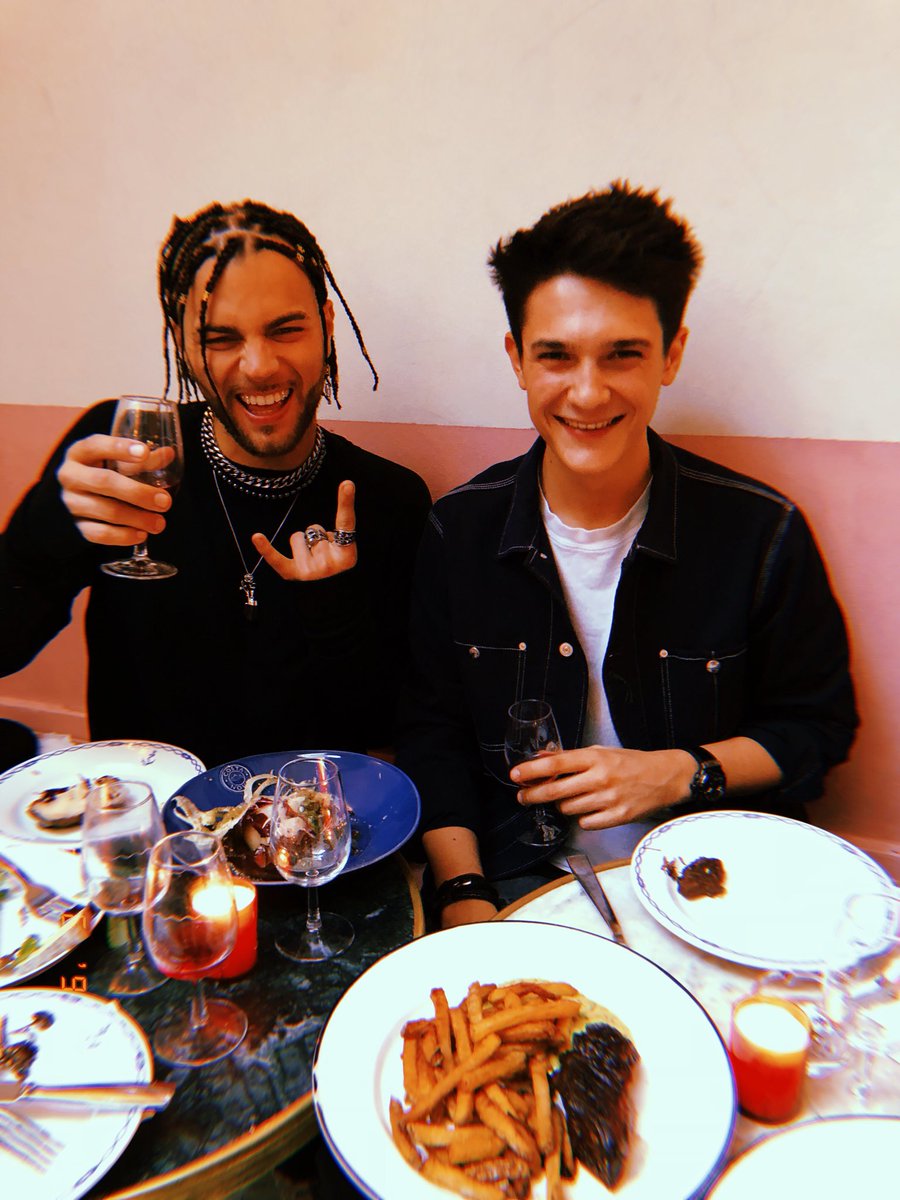 Celebrating Be Right Here release Paris style