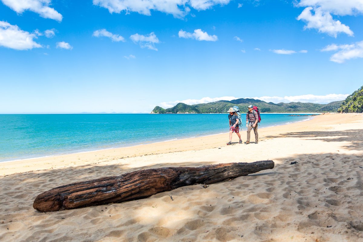 ExOfficio's tweet photo. Join ExOfficio and #BackpackingTV host, Eric Hanson as they head to New Zealand’s South Island to hike the Abel Tasman Coast Track—one of New Zealand’s ten ‘Great Walks’ that winds along the stunning Abel Tasman coast.  

https://t.co/PjASZ20DTV https://t.co/K9n4FHuaeh
