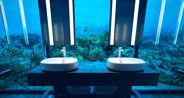 sumrajag's tweet photo. Fancy sleeping with the fishes? Soon you can in this exclusive luxury, underwater hotel in the #Maldives. #luxurysuite #traveladvisor https://t.co/v153vtIkcY https://t.co/zGG1SDW5Sp
