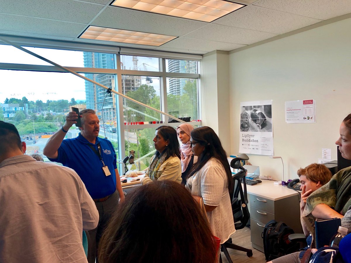 Alysia_Ker's tweet image. Thank you to Nate &amp;amp; all the staff at the ⁦@NeilSquireSoc⁩ for raising awareness of the great work you do to empower Canadians with Disabilities with technology! Your services benefit so many people! #burnaby #technologyatwork ⁦@BCGovNews⁩ ⁦@BurnabyBOT⁩