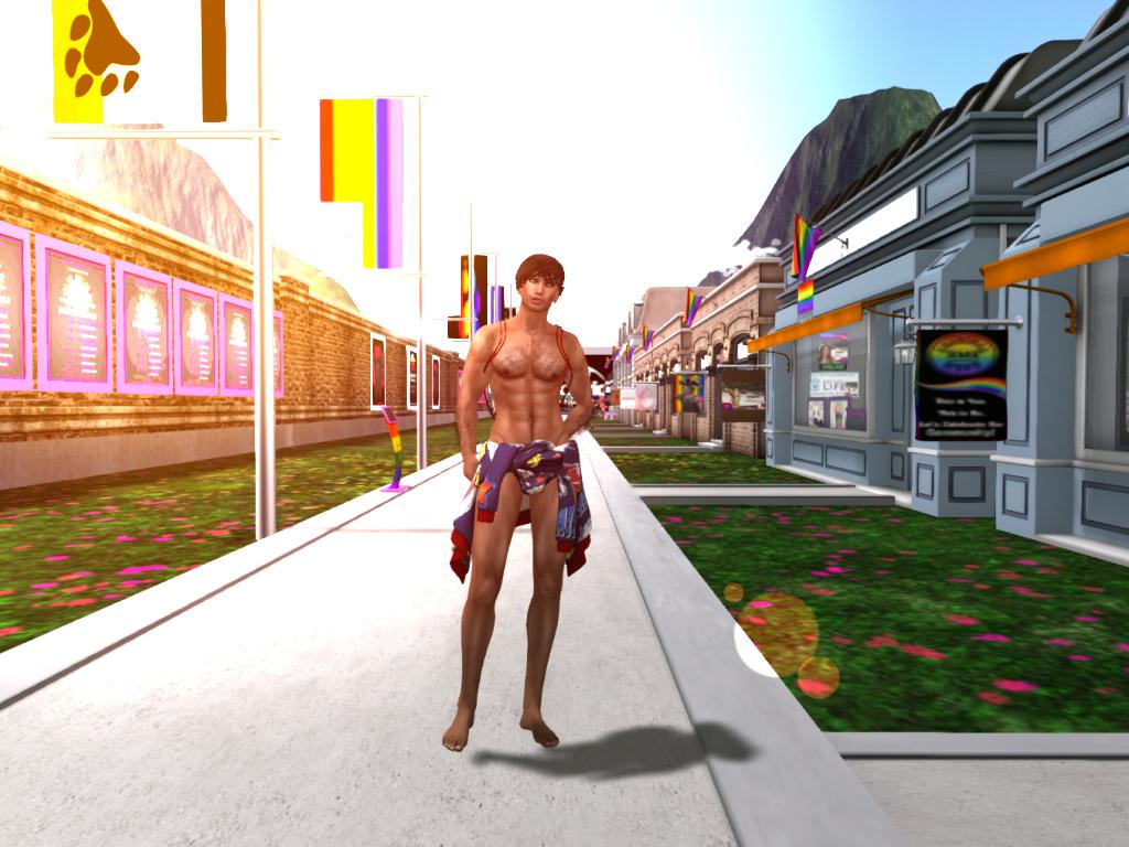 EthanLesabre's tweet photo. Happy Pride Month everyone. #SLPride2018 is still running for a few more days. #SL #LivinginSL#SecondLife #SLink #GAEG https://t.co/Tge1CUsPqo https://t.co/ZLNPoLXxFQ