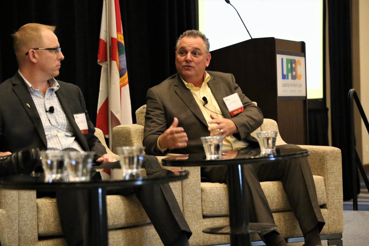 LeadershipPBC's tweet photo. Breakthroughs on the airwaves! 📻 Tomorrow at 9:05 a.m. @850WFTL will air an interview with our #BreakthroughsPBC panelist, Dr. Pete Licata, Assistant Superintendent of Choice and Innovation for the @pbcsd. He will share his insights on internships for students. https://t.co/IrvQBWWk6I