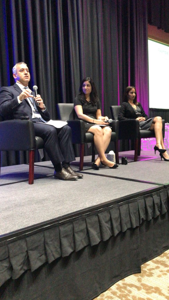 CompletelyY's tweet image. INOVA Discovery Series Event Healthcare Reimbursement Panelist Troy Barsky, Roma Sharma, and Maya Uppaluru discussing Commercialized Strategies and Approaches. #InovaFunded #INOVA #CYE #corporateevents