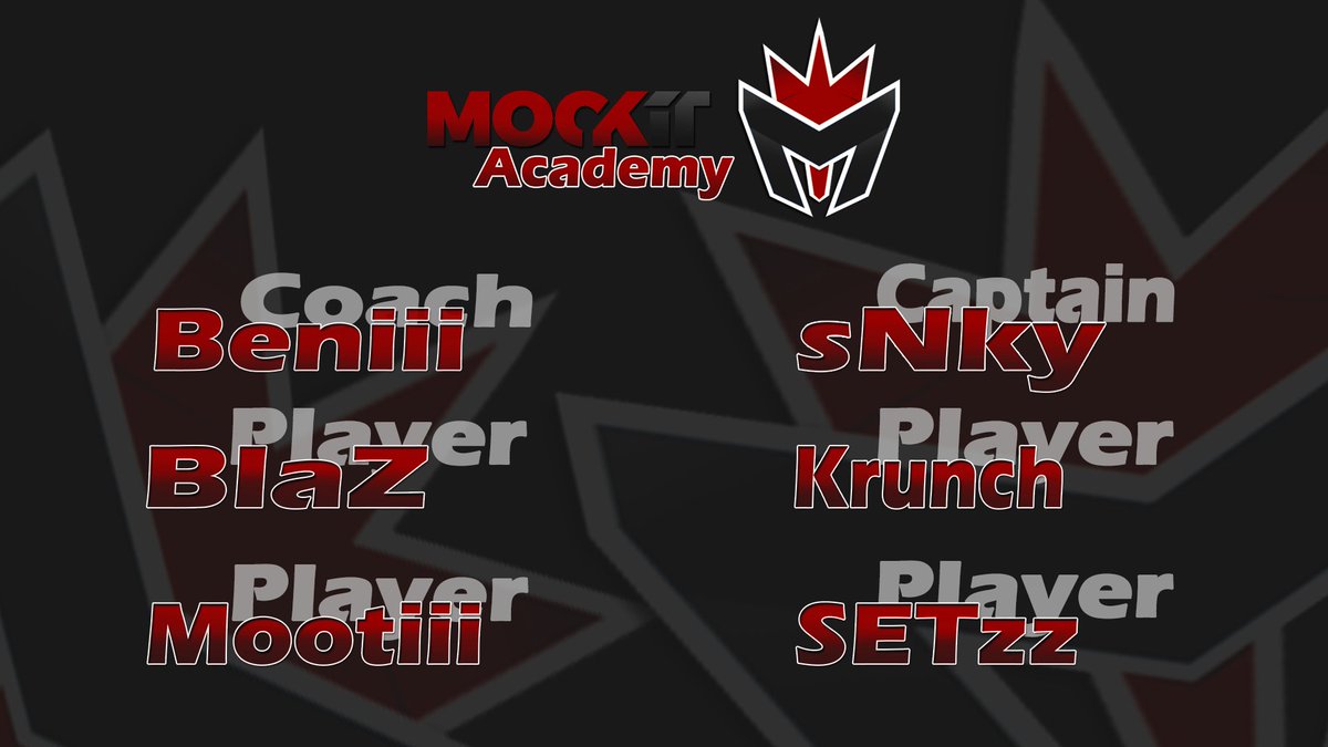 vexed_gg's tweet photo. We are proud to announce "Mockit Academy" with a #R6S team, coming from @dizLown !
Captain is our very own @sNKy_R6S with this roster:
@IBeniii @JustBlazR6 @PetitKrunch @Mootiiiii @SETzzR6 

Wish them a warm welcome to the Mockit Fam!

#RBCrew ! ♦️♠️ https://t.co/Y39qfqaqAS