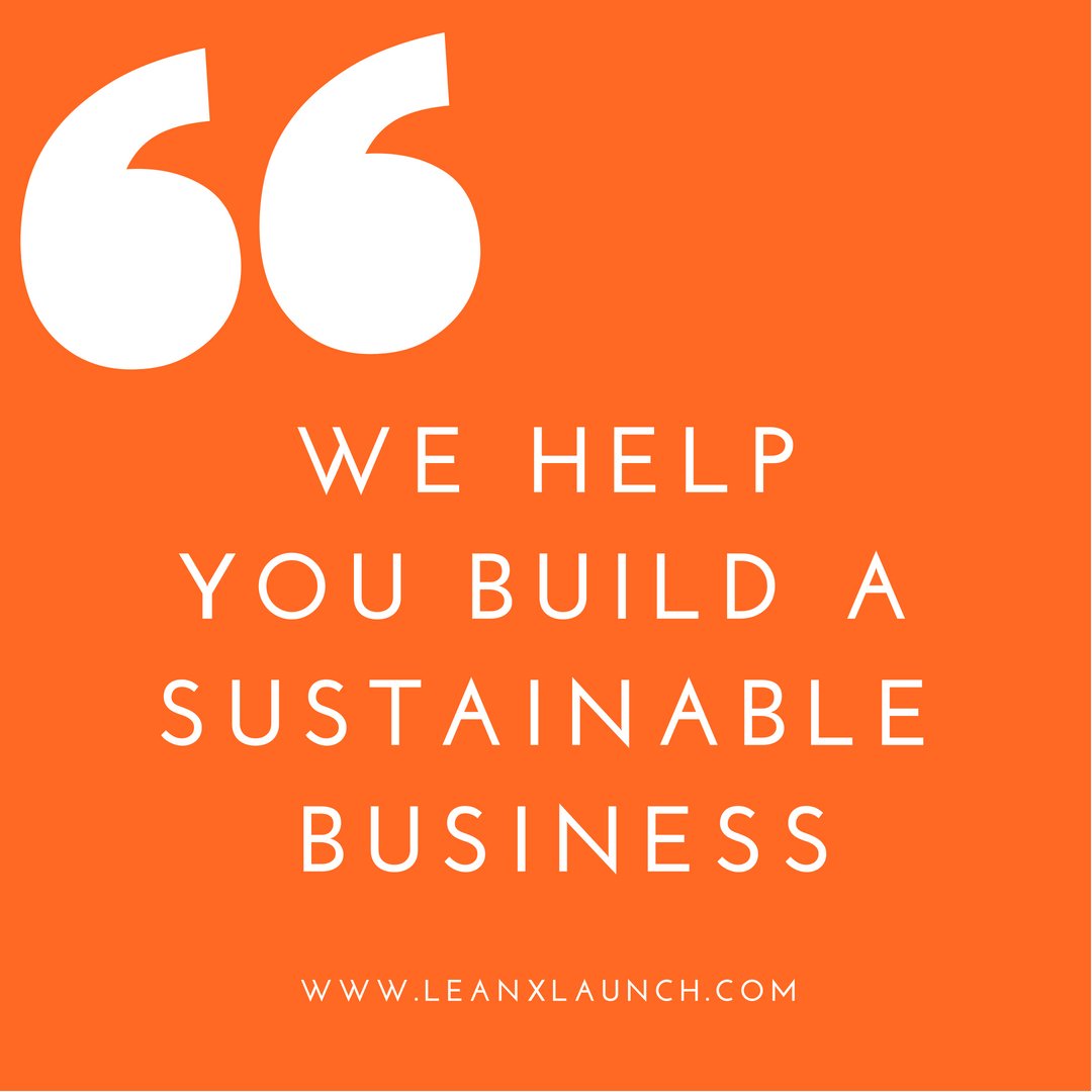 LeanXLaunch's tweet photo. We help you build a sustainable business #leanx #entrepreneurs #entrepreneurship https://t.co/JghN2i1ZOI