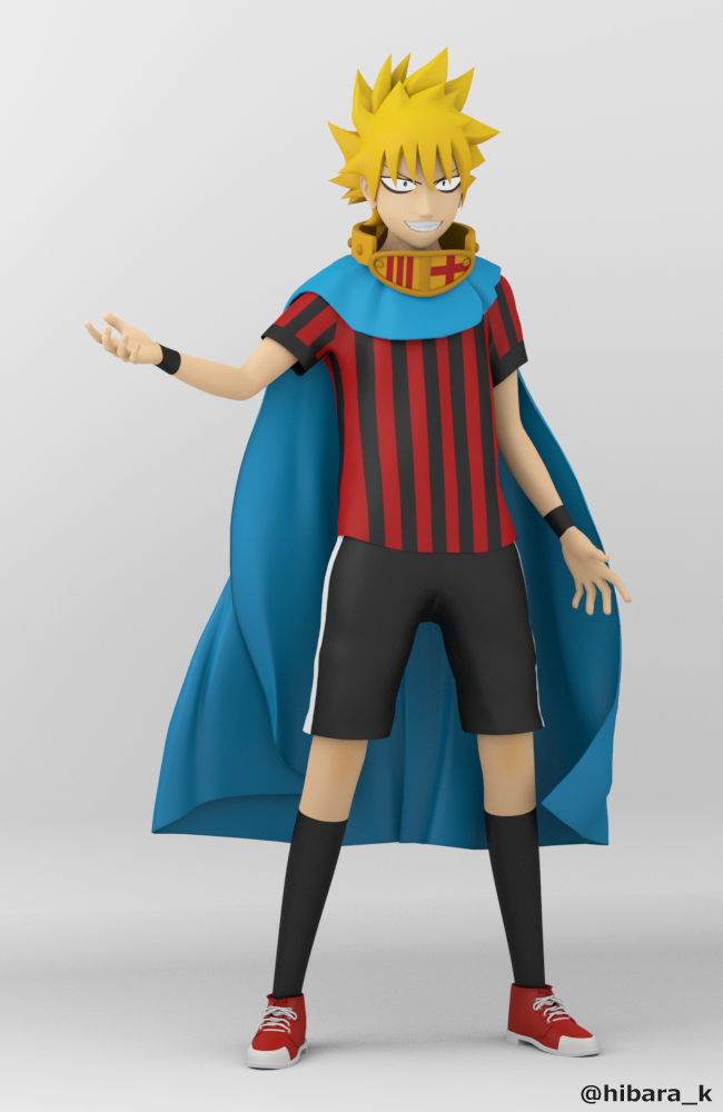 コネシマ 目立ちたがり 異世界の主役は我々だ！」よりコネシマ国王をモデリング #wrwrd #我々