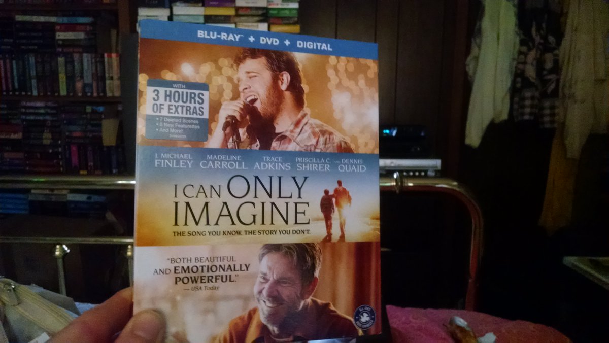 MelKNorman74's tweet photo. I just recently watched an awesome movie. "I Can Only Imagine" starring #
JMichaelFinley #DennisQuaid @TraceAdkins @IMMaddieCarroll @PriscillaShirer #JasonBurkey #ClorisLeachman @kevindownes directed by Jon & Andrew Erwin @ErwinBros https://t.co/3Vy2W5efVS
