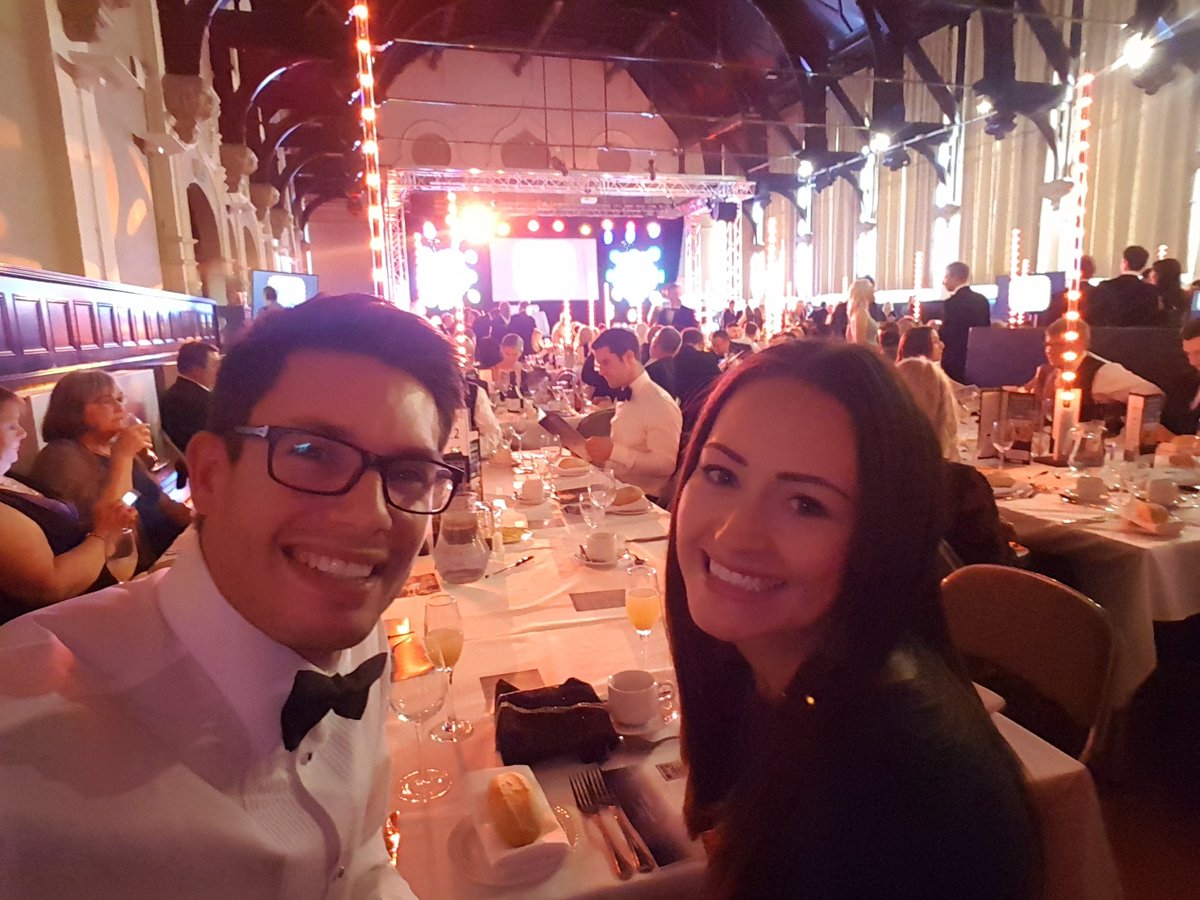 Here we are...waiting patiently! HoopApp @ Wakefield Business Awards #Wakebiz2018 🤞🏻