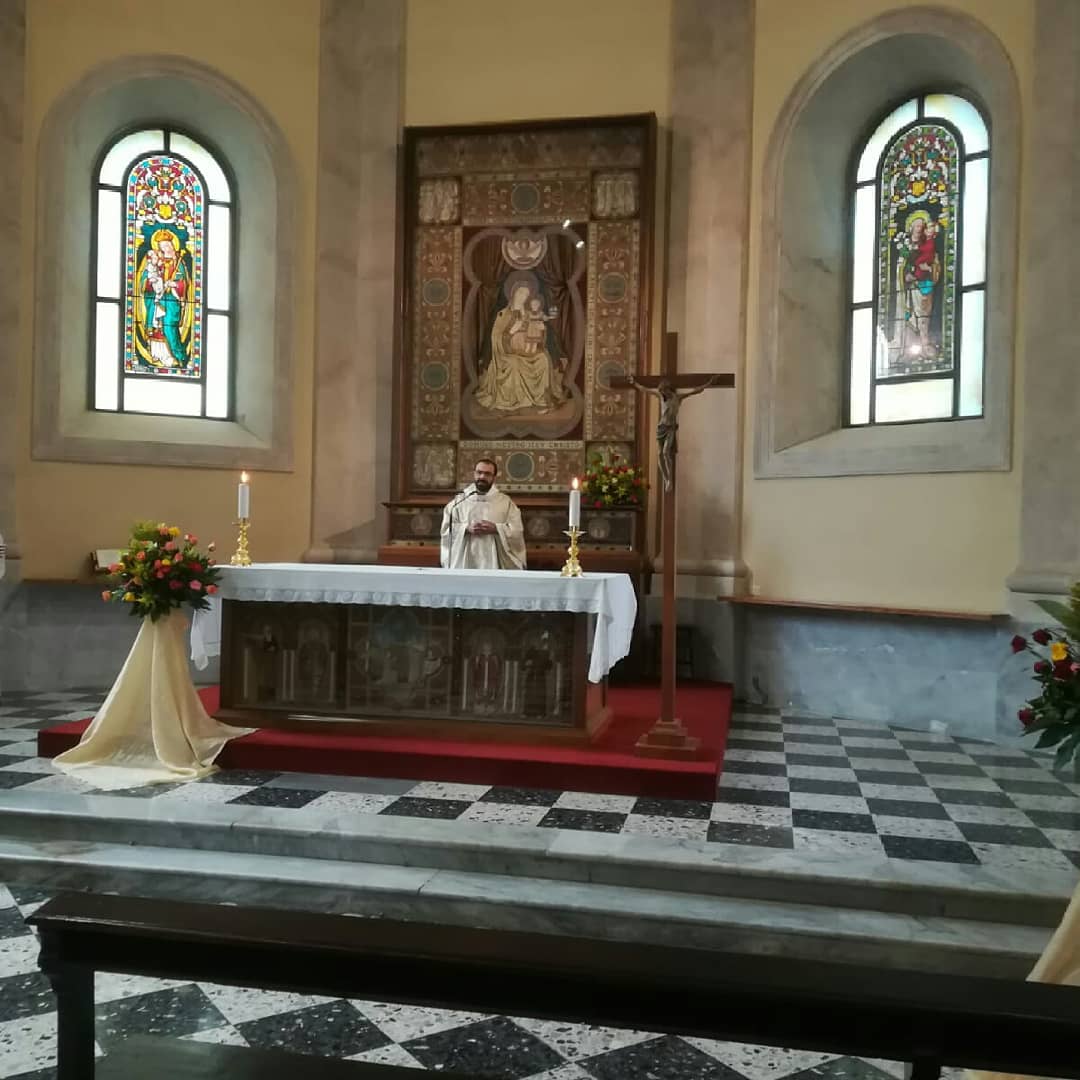 pcleoniano's tweet photo. Festa di San Luigi al #Leoniano. S. Messa e Adorazione Eucaristica organizzate dal #Gavoc per le vocazioni. https://t.co/R1NQRuxqaI