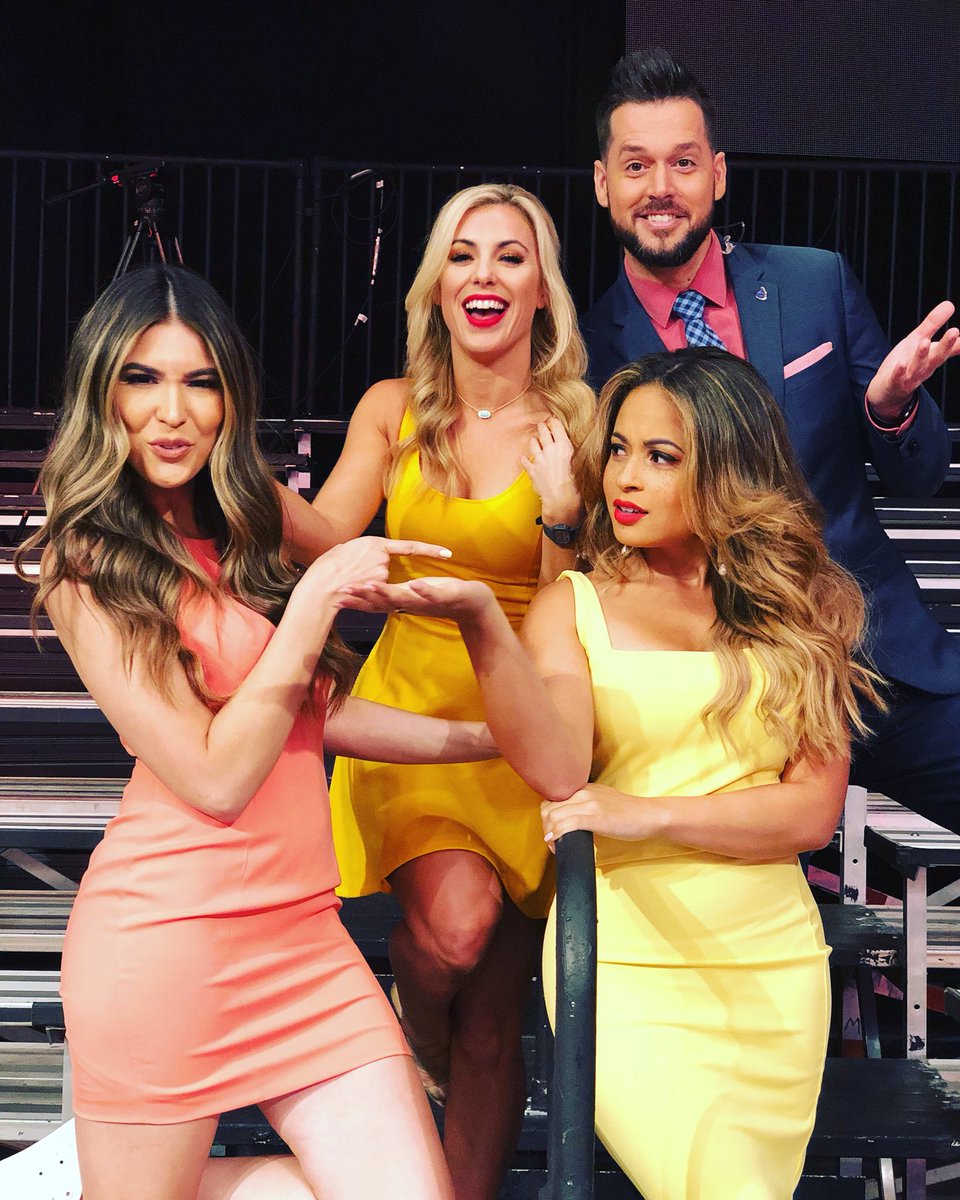 What do we do with our hands? Also why do we look like we are heading to Easter dinner? #wwe #raw #wweNXT #sdlive #wwenow #weareNXT #squad #orlando #sharpdressed #team