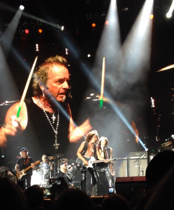 Happy Rockin Birthday to Joey Kramer !!   2015 Canton OH  We love You!   