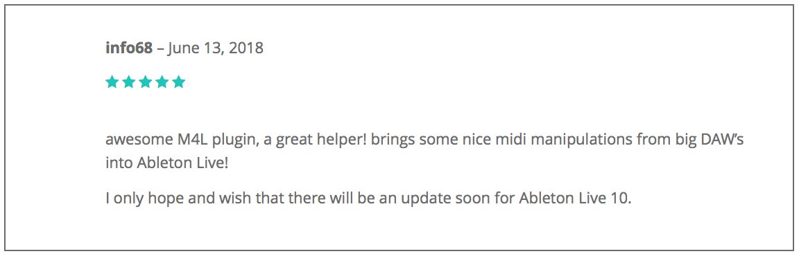 IsotonikStudios's tweet photo. Currently part of our June Sale (which expires at the end of the month) here we have some feedback for Chaos Cultures MIDI Modulators MaxforLive device for Ableton Live
MORE DETAILS - https://t.co/Q1Rh8YPxcj\
#MIDIediting #Abletonlive #Ableton #MAxforLive #ChaosCulture https://t.co/1HfV9J78fG
