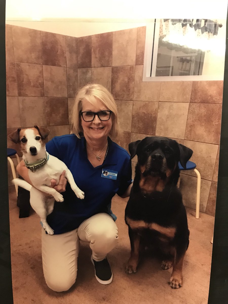 Meet our dog trainer this Saturday! 12pm-2pm! Donna has been with petsmart for 15+ years! She is a proud pet parent of 2 Rottweilers and a Jack Russell Terrier!