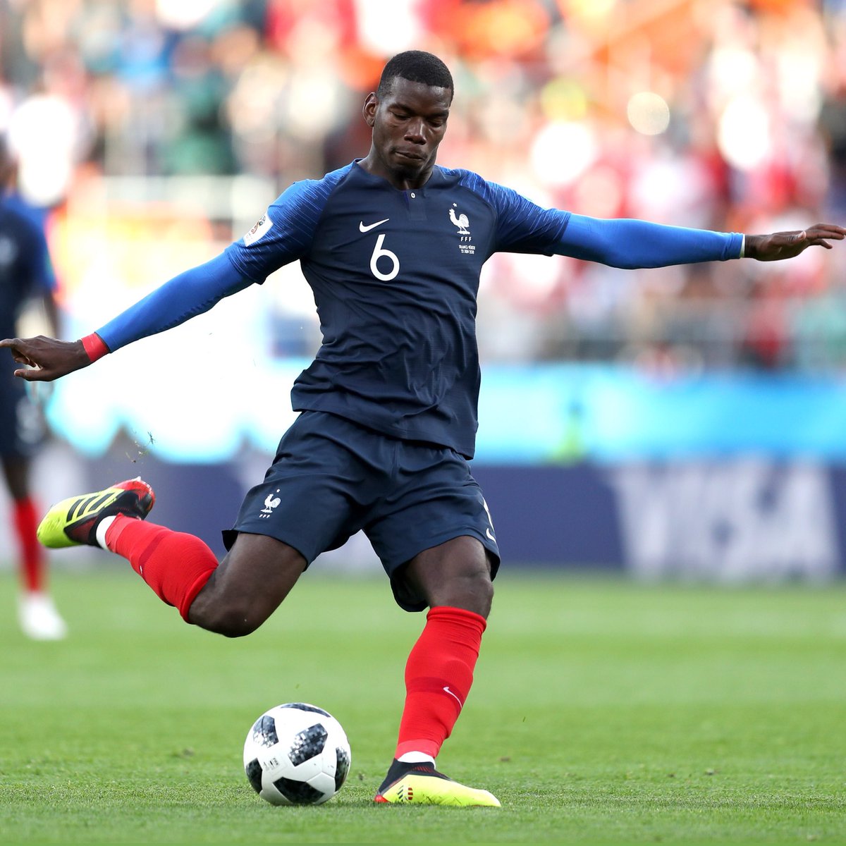 Paul Pogba On Twitter Heureux Du Resultat Allez Les Bleus Happy With Our Win Equipedefrance Fiersdetrebleus Worldcup Heretocreate