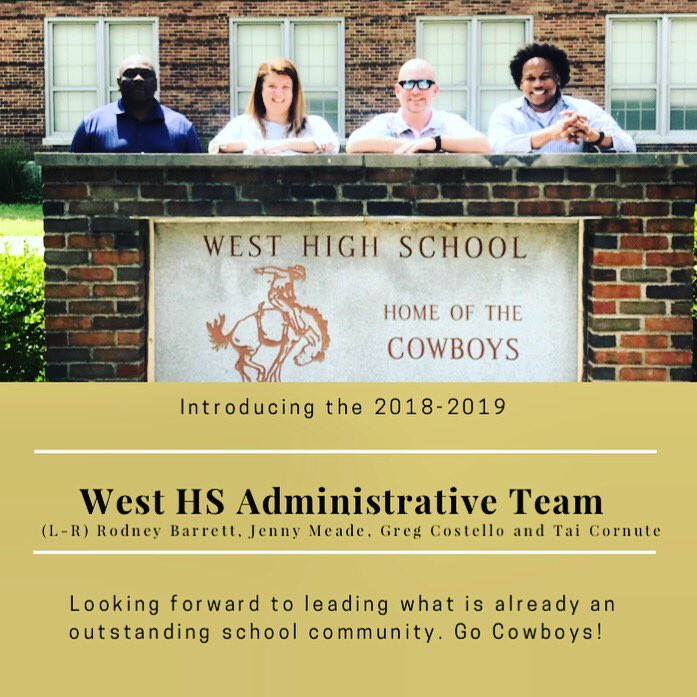 Starting a new position. West HS here I come! 🍎🤠