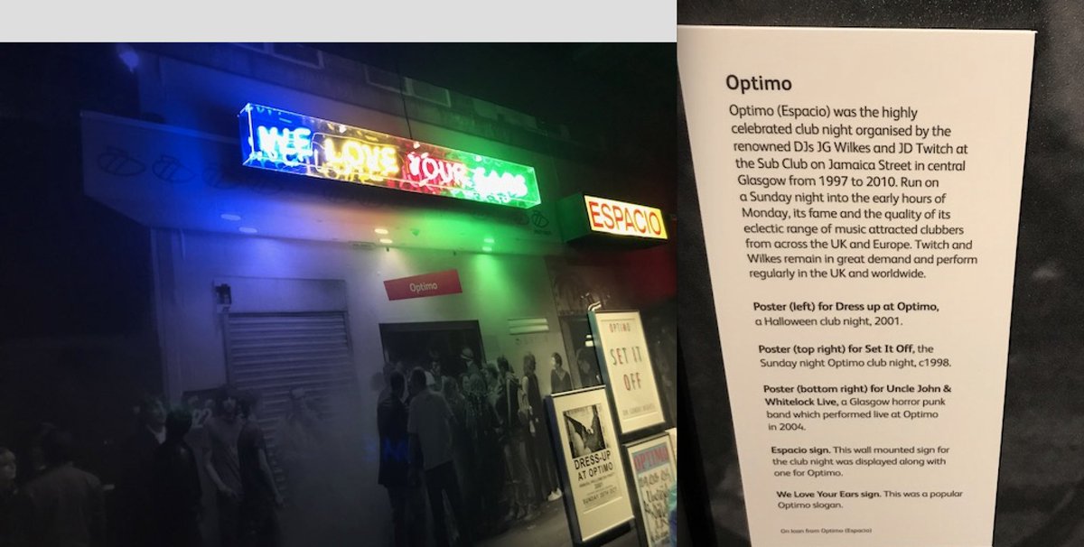 JDTwitch's tweet photo. It's a very odd sensation finding one's self is now a museum piece. At "Rip It Up  - The Story of Scottish Pop" exhibition at The National Museum of Scotland, Edinburgh. The exhibition is great; highly recommended. https://t.co/D5omoTnQJD