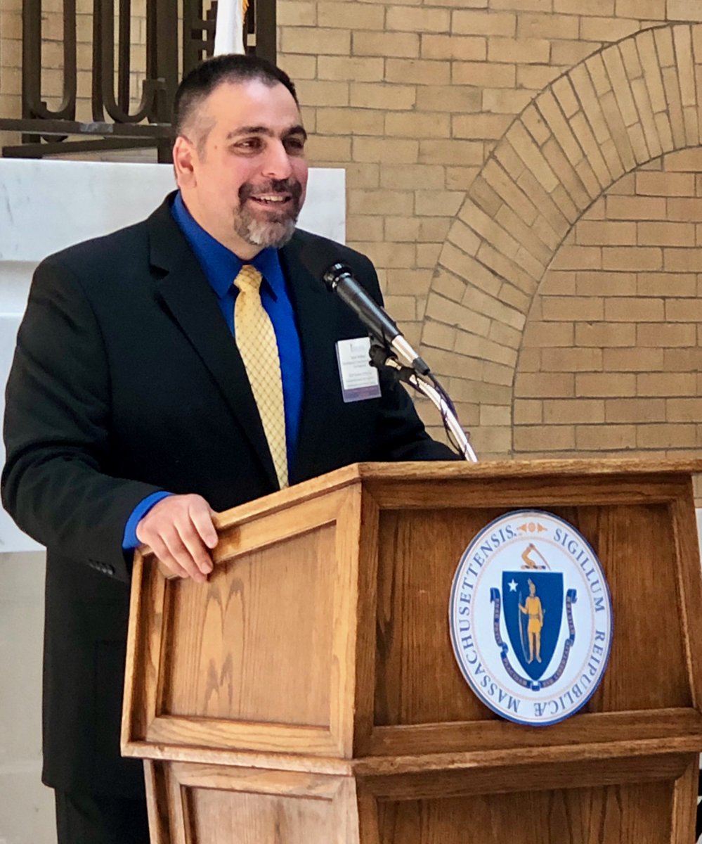 MASchoolsK12's tweet image. Today we celebrated our #MATOY Jamil Siddiqui &amp;amp; 14 other #Mass #teachers. He said passion, motivation, &amp;amp; support are important in both teaching &amp;amp; learning,  “The best results rarely come out of first tries,” &amp;amp; struggle is essential for growth and productivity. #maedu @EBSUPER1