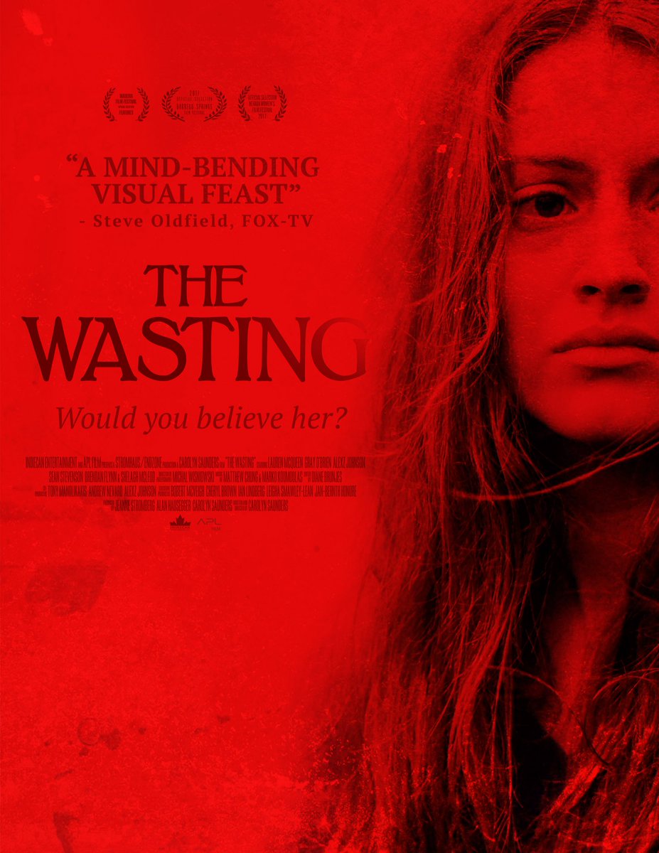 thewastingfilm's tweet image. Hey North America! Wanna watch “a mind-bending visual feast”? The Wasting will be available July 3 on Amazon, ITunes, VHX and Vimeo on Demand. Or today on pre-order. Get it now! #indiefilm #ukfilm #HorrorMovie #directedbywomen #anorexia #femaledirector #cdnfilm #bechdeltest