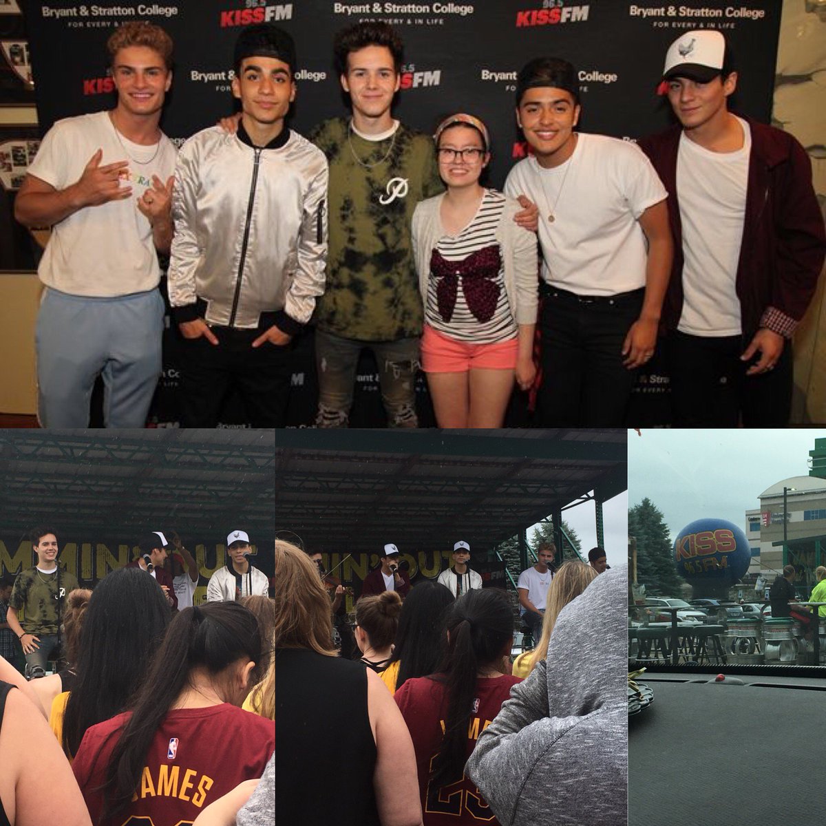 powerofmusic97's tweet photo. This was fun #Wednesday! Thanks @965KissFM for hosting this event! Love these guys!! I am glad to be called a #Lifeline ! @InRealLife @javajoel #Kissinreallife @DrewRamosNYC @chanceperez @bradytutton @sjrcalderon @MichaelConor #ThursdayThoughts #dabbingitout https://t.co/c0FLcIhDv6