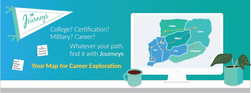 soecsd's tweet image. We had a special visit from our friends at @journeysmap today! Scott Sibley, Director, met with our #CyberBootCamp students to discuss how to explore their future path to success via Journeys Map
