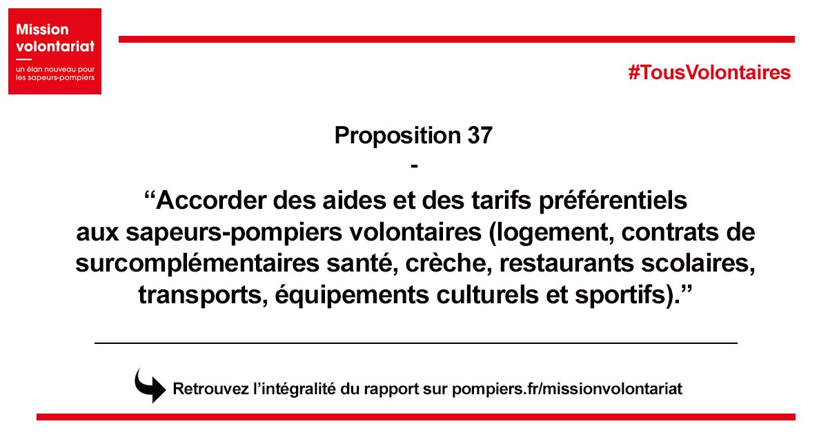 Mission volontariat sapeurs-pompiers tweet media