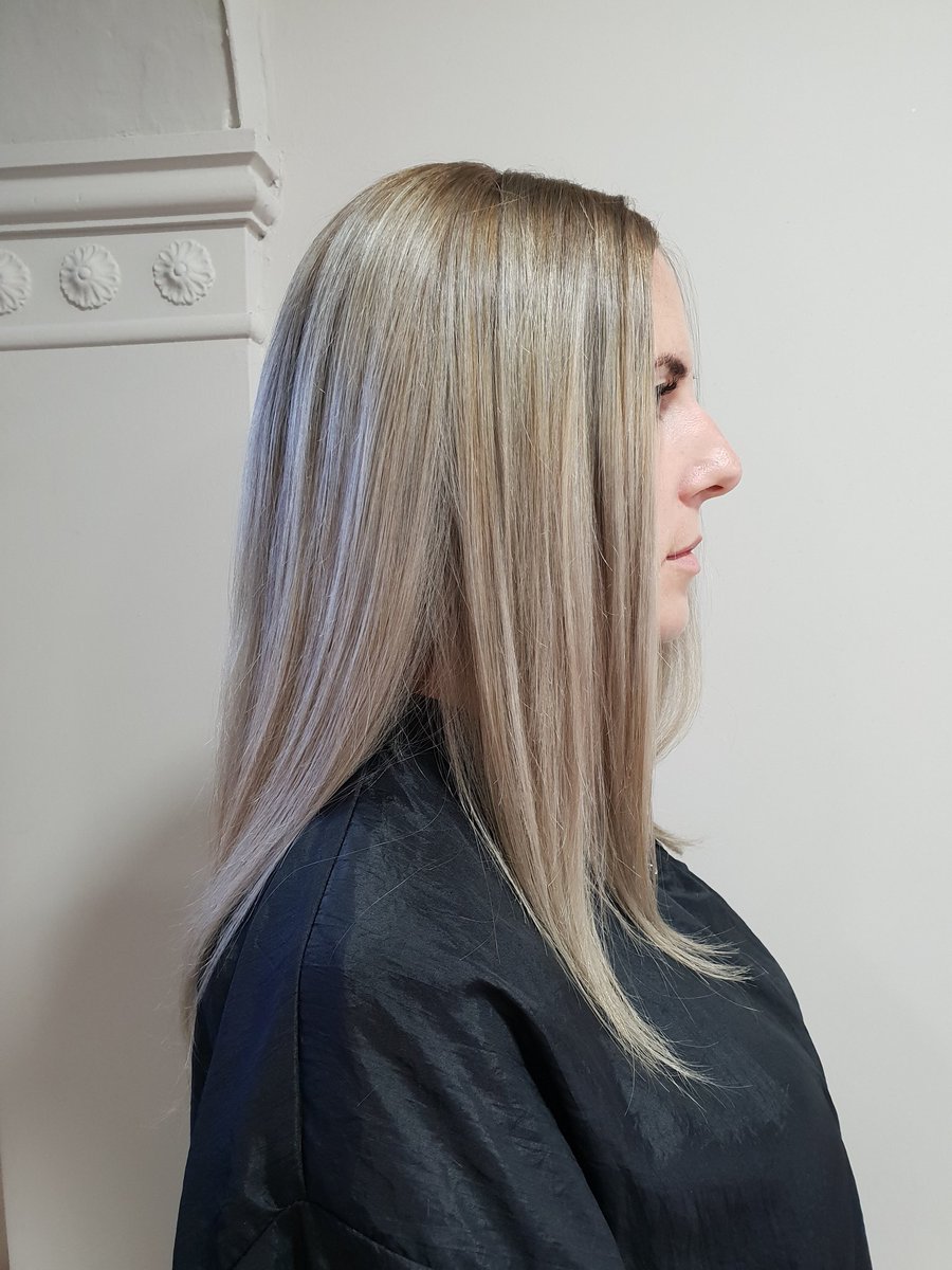 Saks Hair Knutsford On Twitter With Just A Toner Over Old Colour