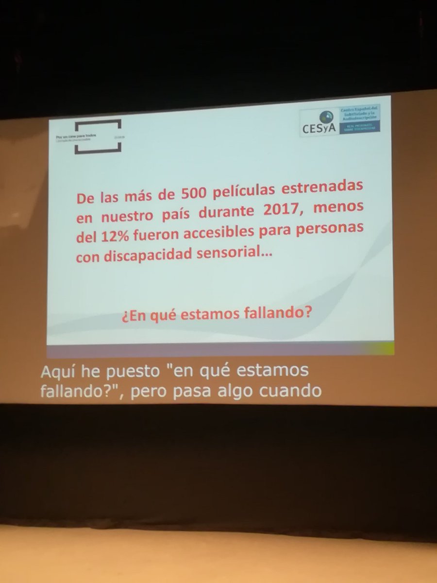 amimelotraduces's tweet photo. ¿No os parece que estas cifras dan qué pensar? #subtitulado #subtituladoparasordos #accesibilidad #AccesibilidadUniversal #cesya ¿En qué estamos fallando?@cesyaes https://t.co/shXb3UhOWP