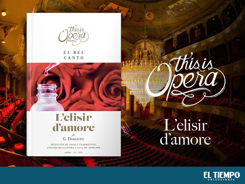 ET_Colecciones's tweet image. Esta semana podrás descubrir L'Elisir d'amore, una de las óperas de Donizetti más populares por su humor y por su música, clasificada como una obra maestra de la ópera italiana del segundo romanticismo. 🎼😍🎻🎹
#ThisIsOpera @ramongener eltiempo.com/opera
