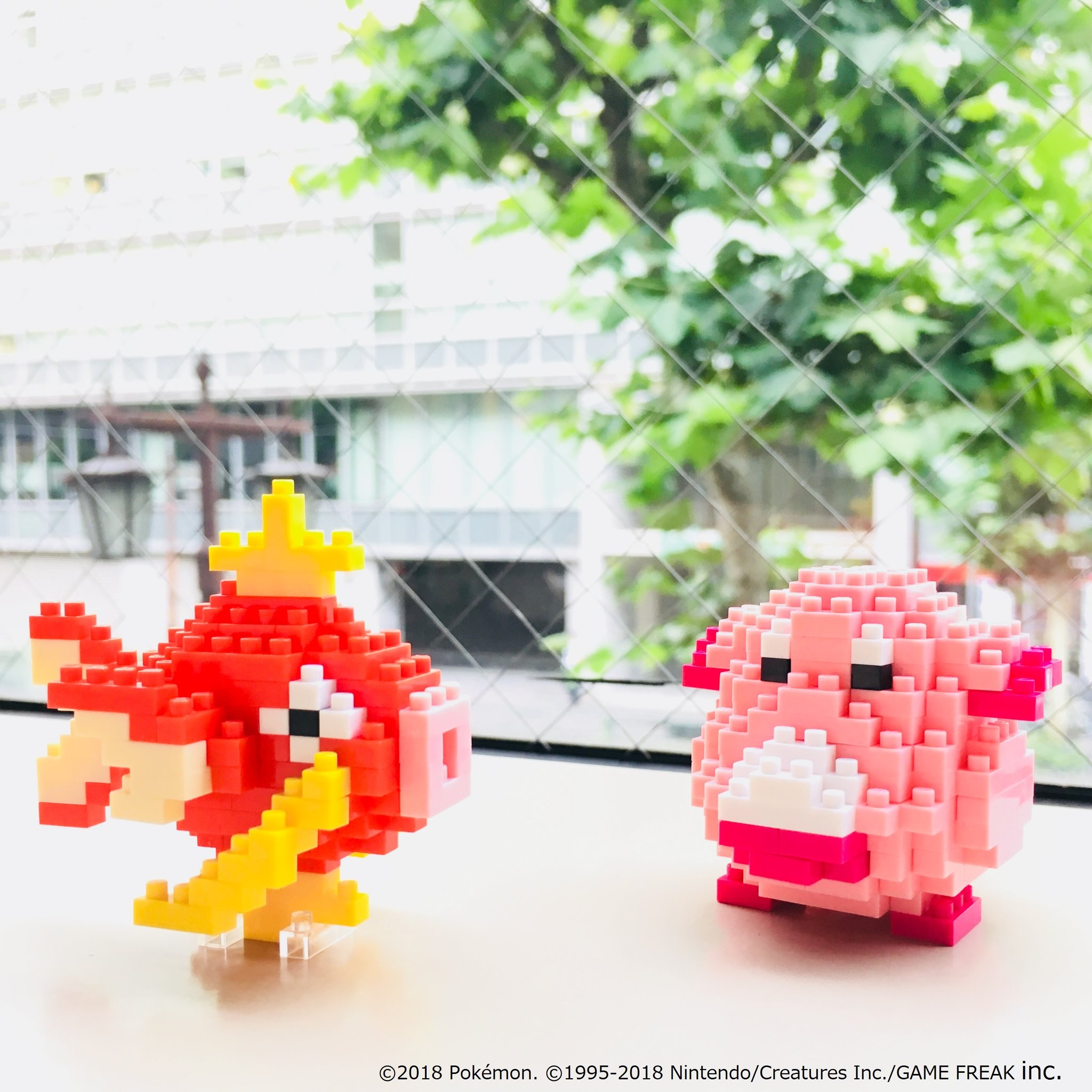 公式 ナノブロック 6月23日発売 Nanoblock ポケモン シリーズ新商品 タマゴをかかえた癒し系の ラッキー とポケモンファン待望 の コイキング が6月23日発売 ナノブロック ポケナノ T