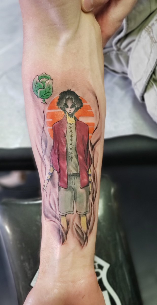 Tattoo uploaded by Till Death Tattoo  Mugen from the anime Samurai Champloo   Tattoodo