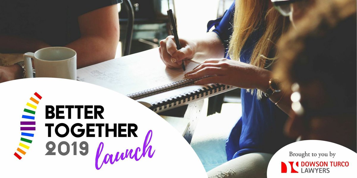 Are you ready Sydney? Join us on 24 July <a href="/newtheatre/">New Theatre</a> to launch our next #LGBTIQ national conference #BetterTogether2019 🌈 How exciting! The launch event is free but RSVP is essential. 👉🏾buff.ly/2IclF21 Brought to you by <a href="/DowsonTurcoLAW/">Dowson Turco Lawyers</a>