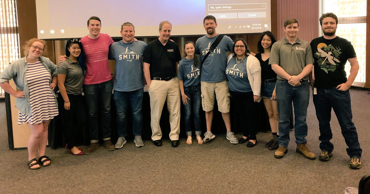 kristinsooner's tweet photo. Brandt’s dream came true! 🤩@CampCrimson Namesake in the House!!! We’re so proud of our @OUInnovationHub teammate!#BoomerSooner #yOUStartHere #SmithFamily https://t.co/rl7o5lr4Kb