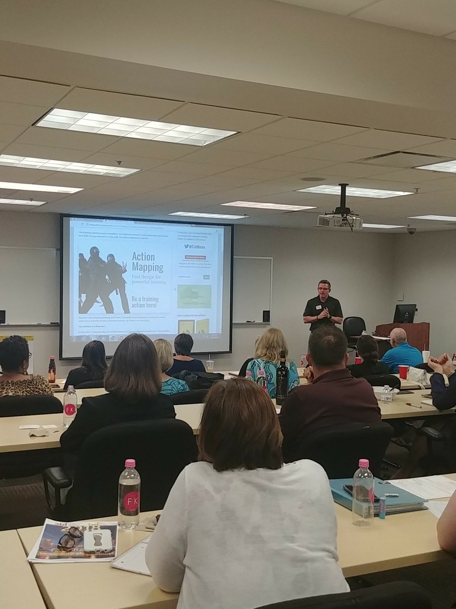 kariword's tweet image. @nickelkins of @ATDSuncoast presenting on @CatMoore #ActionMapping tonight for our monthly learning event