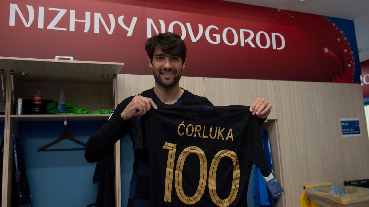 HNSfamily's tweet photo. 🔴 #Croatia is proud of Vedran Ćorluka
⚪️ The newest member of #CRO Club 100
👏#Vedran💯
#BeProud #Family #Vatreni🔥 https://t.co/fSbNZJ1z1X