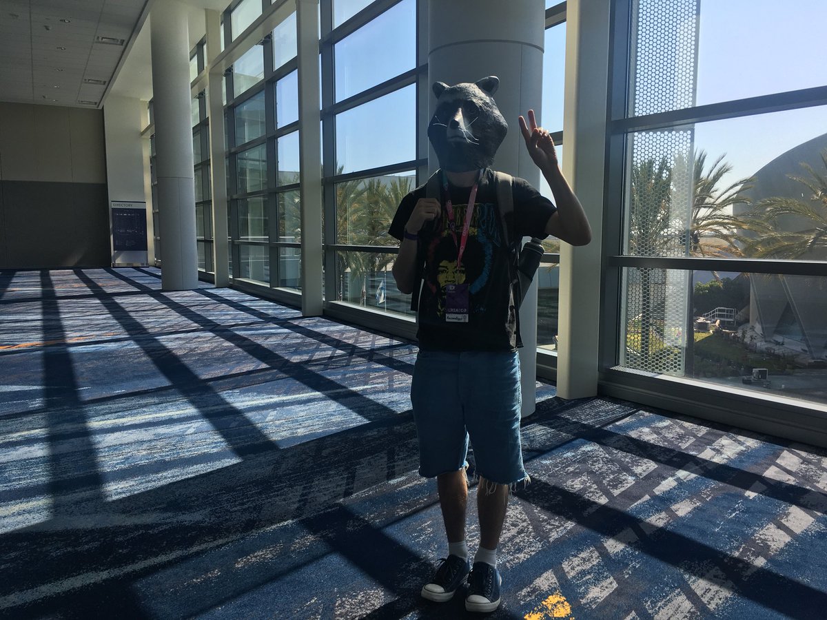 RaccoonEggs's tweet image. Vidcon is pretty cool.